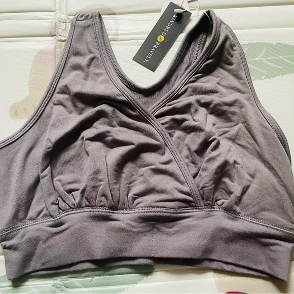 Kindred Bravely French Terry Racerback Nursing & Sleep Bra - Picture 2 of 2